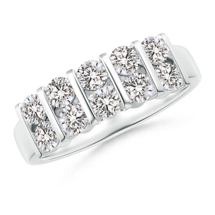 I-J, I1-I2 / 1.05 CT / 14 KT White Gold