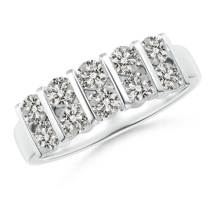 K, I3 / 1.05 CT / 14 KT White Gold