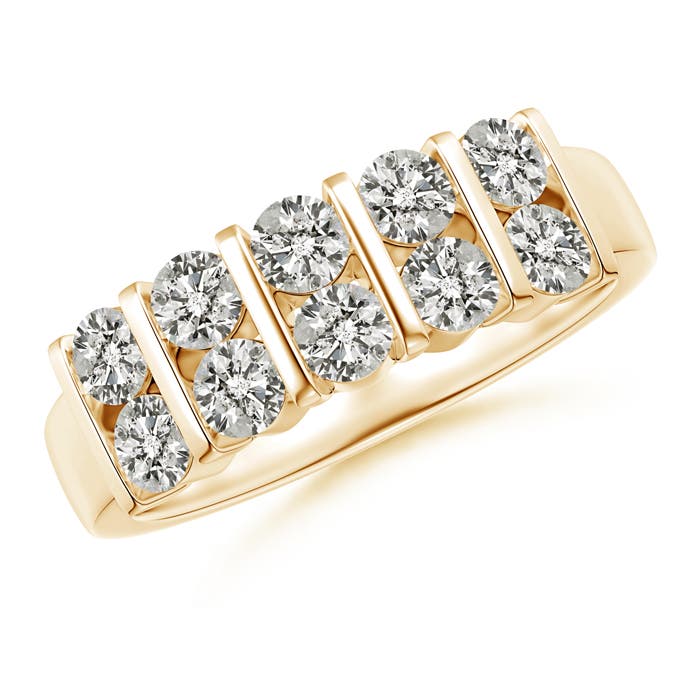 K, I3 / 1.05 CT / 14 KT Yellow Gold