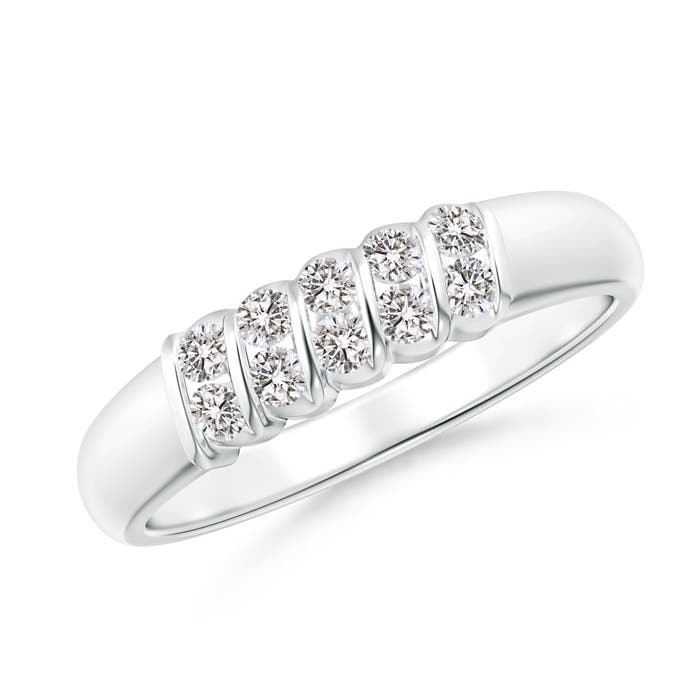 I-J, I1-I2 / 0.29 CT / 14 KT White Gold