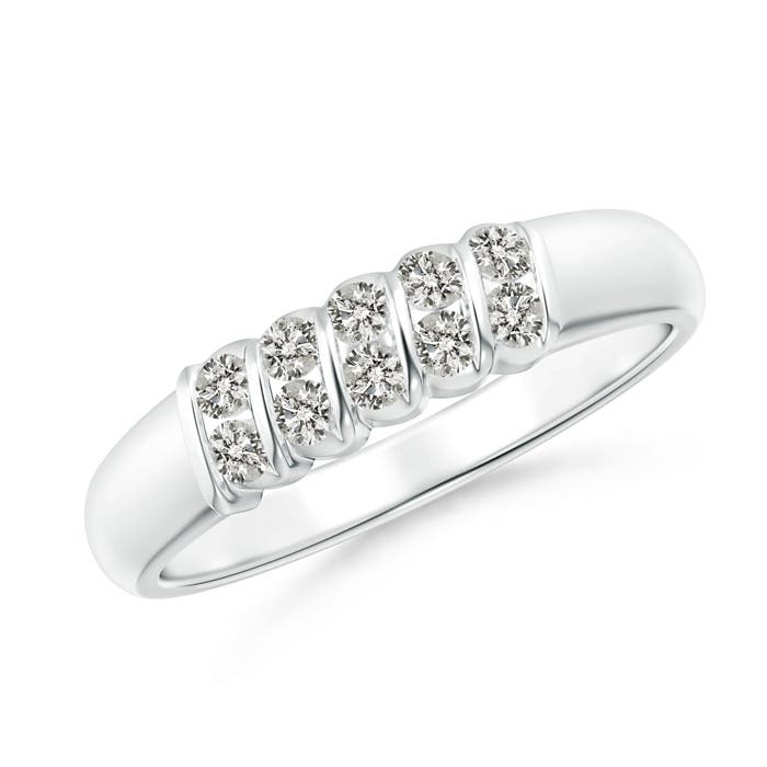 K, I3 / 0.29 CT / 14 KT White Gold