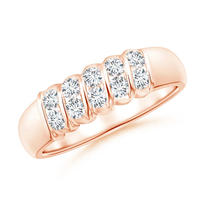 G, VS2 / 0.52 CT / 14 KT Rose Gold