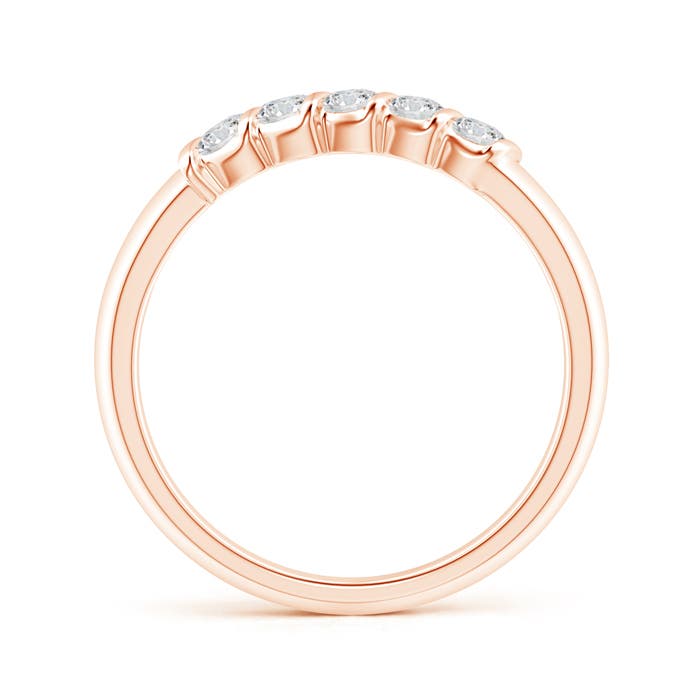 H, SI2 / 0.52 CT / 14 KT Rose Gold