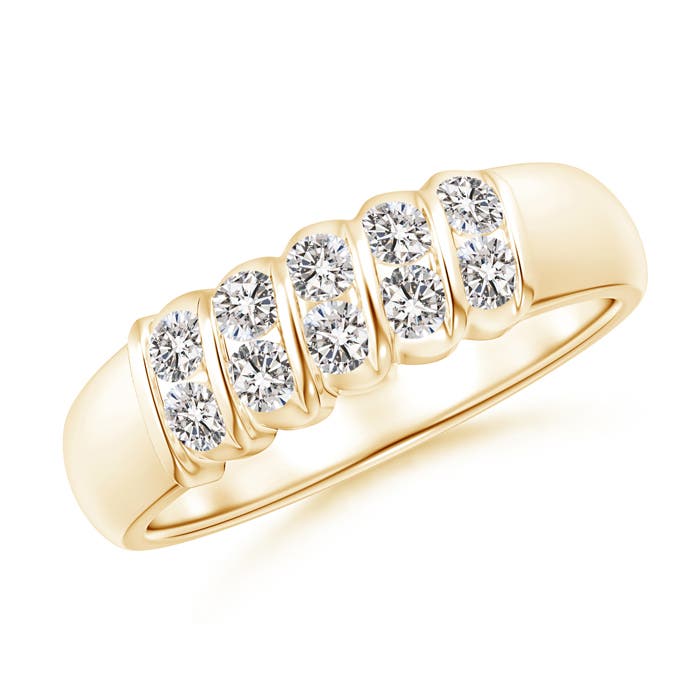 I-J, I1-I2 / 0.52 CT / 14 KT Yellow Gold