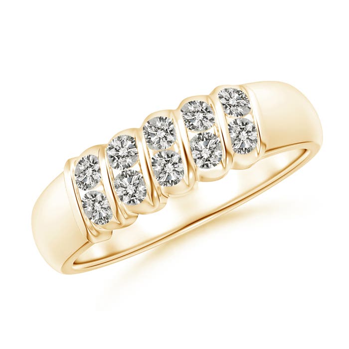 K, I3 / 0.52 CT / 14 KT Yellow Gold