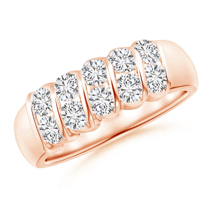 H, SI2 / 1.05 CT / 14 KT Rose Gold