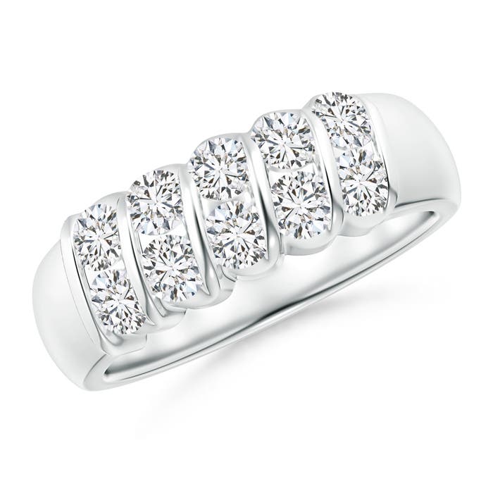 H, SI2 / 1.05 CT / 14 KT White Gold