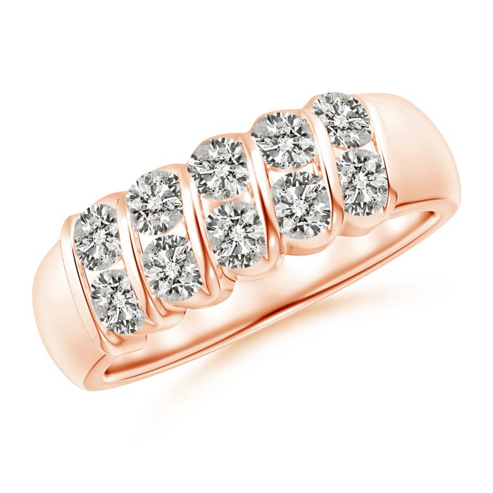 K, I3 / 1.05 CT / 14 KT Rose Gold