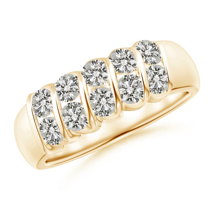 K, I3 / 1.05 CT / 14 KT Yellow Gold