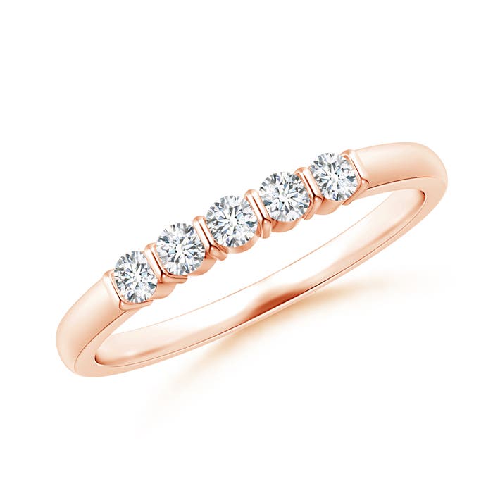 G, VS2 / 0.26 CT / 14 KT Rose Gold