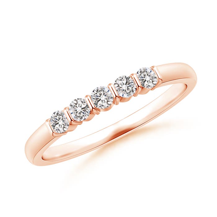 I-J, I1-I2 / 0.26 CT / 14 KT Rose Gold