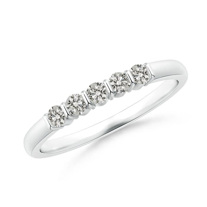 K, I3 / 0.26 CT / 14 KT White Gold