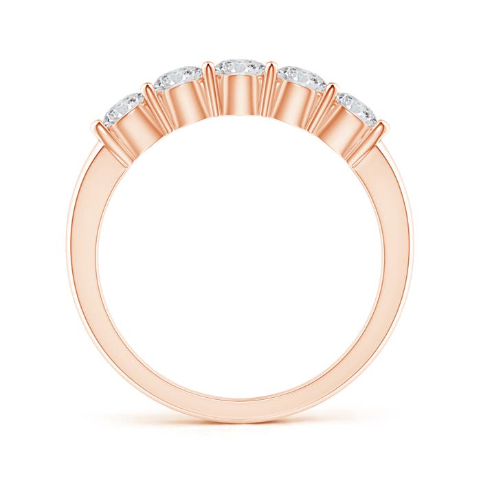 H, SI2 / 0.73 CT / 14 KT Rose Gold