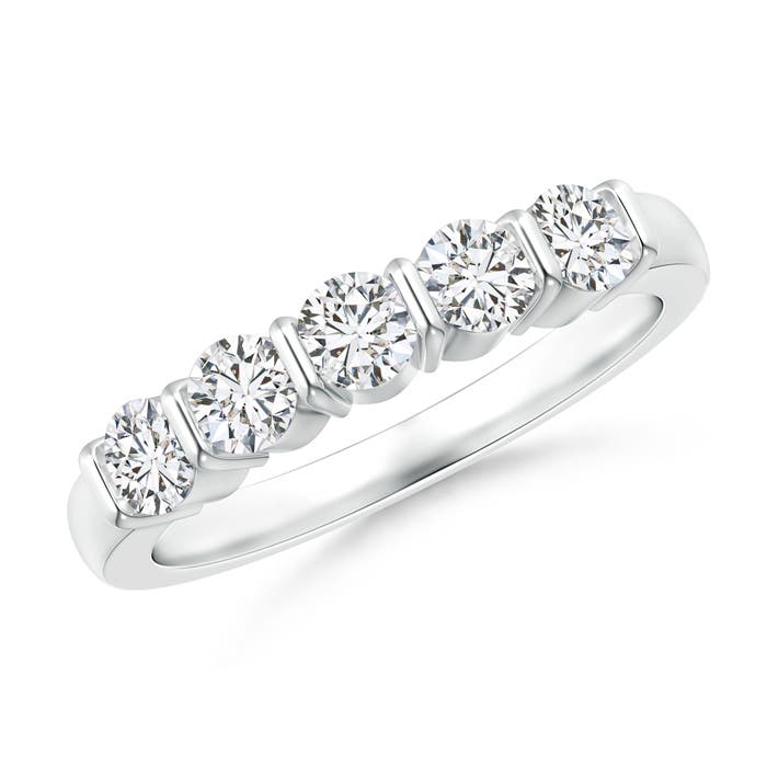 H, SI2 / 0.73 CT / 14 KT White Gold