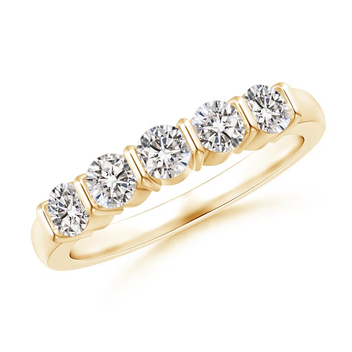 I-J, I1-I2 / 0.73 CT / 14 KT Yellow Gold