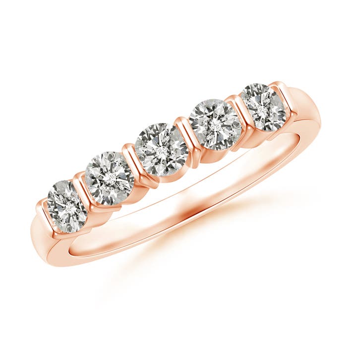 K, I3 / 0.73 CT / 14 KT Rose Gold