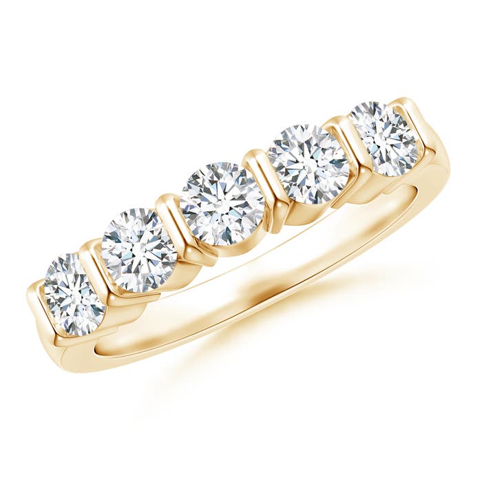 G, VS2 / 1 CT / 14 KT Yellow Gold