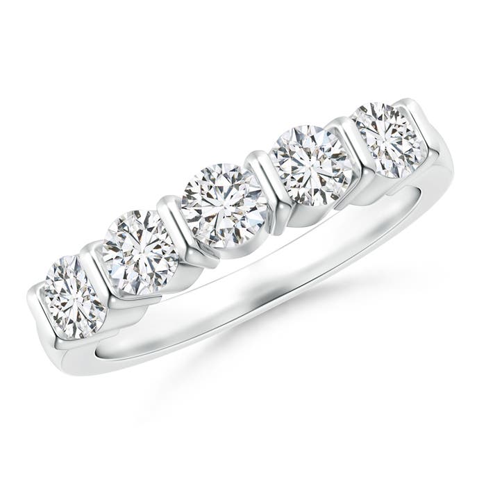 H, SI2 / 1 CT / 14 KT White Gold