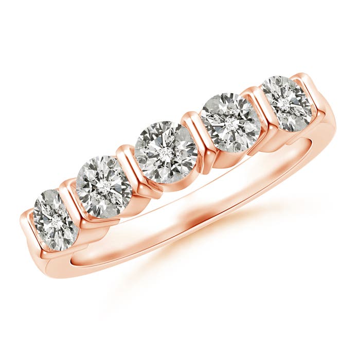 K, I3 / 1 CT / 14 KT Rose Gold