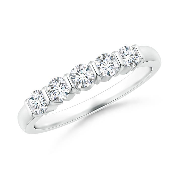 G, VS2 / 0.53 CT / 14 KT White Gold