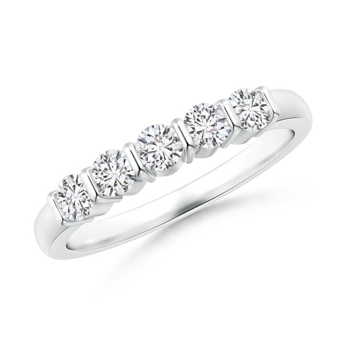 H, SI2 / 0.53 CT / 14 KT White Gold