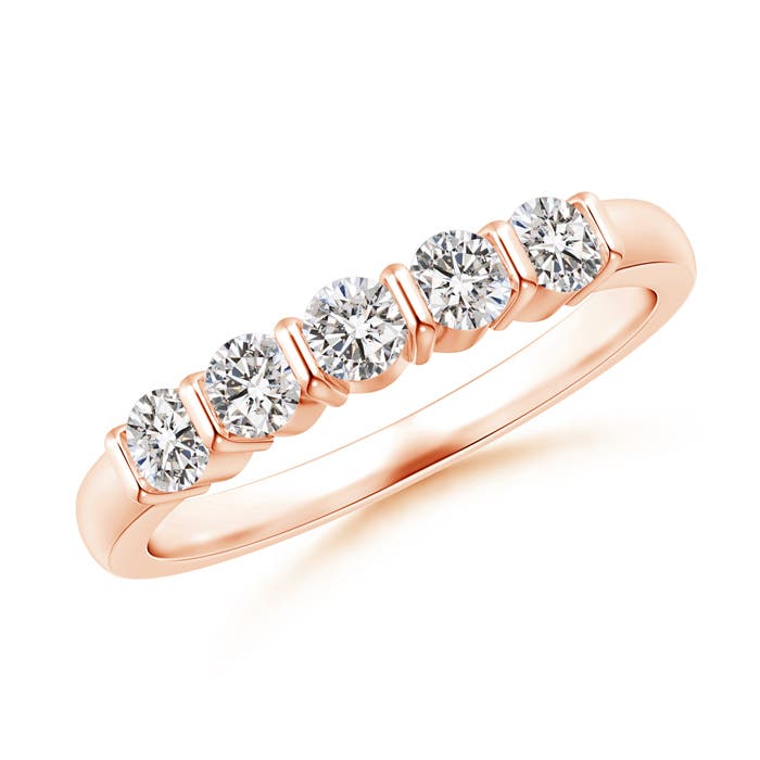 I-J, I1-I2 / 0.53 CT / 14 KT Rose Gold