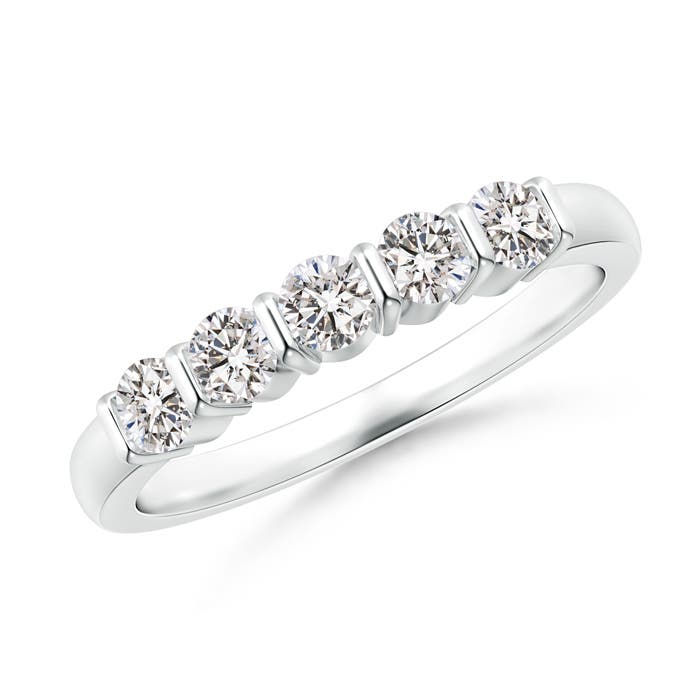 I-J, I1-I2 / 0.53 CT / 14 KT White Gold