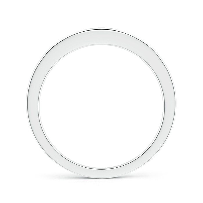 2mm GVS2 Channel-Set Princess Diamond Seven Stone Wedding Band in White Gold side-1
