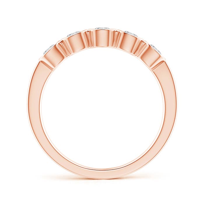 H, SI2 / 0.53 CT / 14 KT Rose Gold