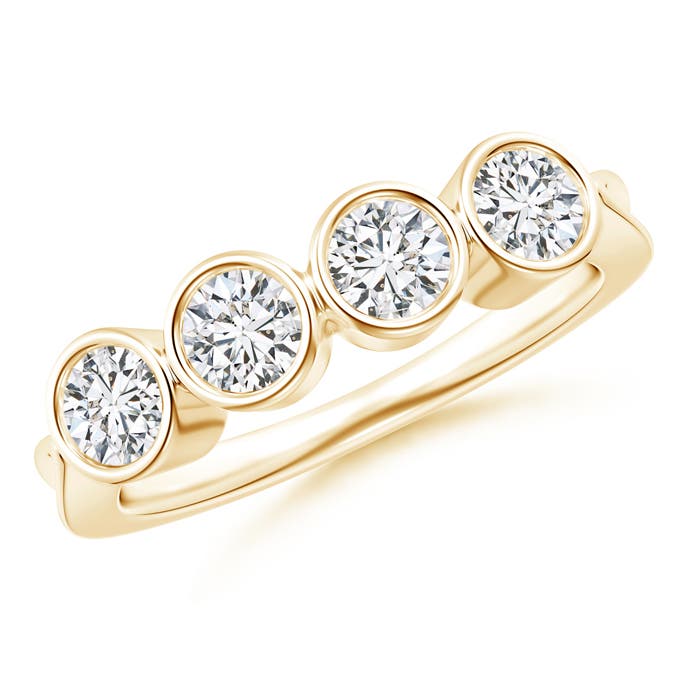 H, SI2 / 0.72 CT / 14 KT Yellow Gold