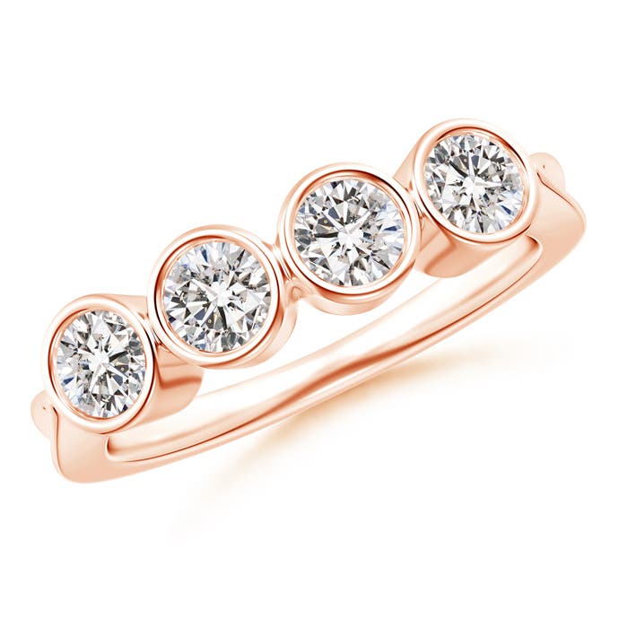 I-J, I1-I2 / 0.72 CT / 14 KT Rose Gold