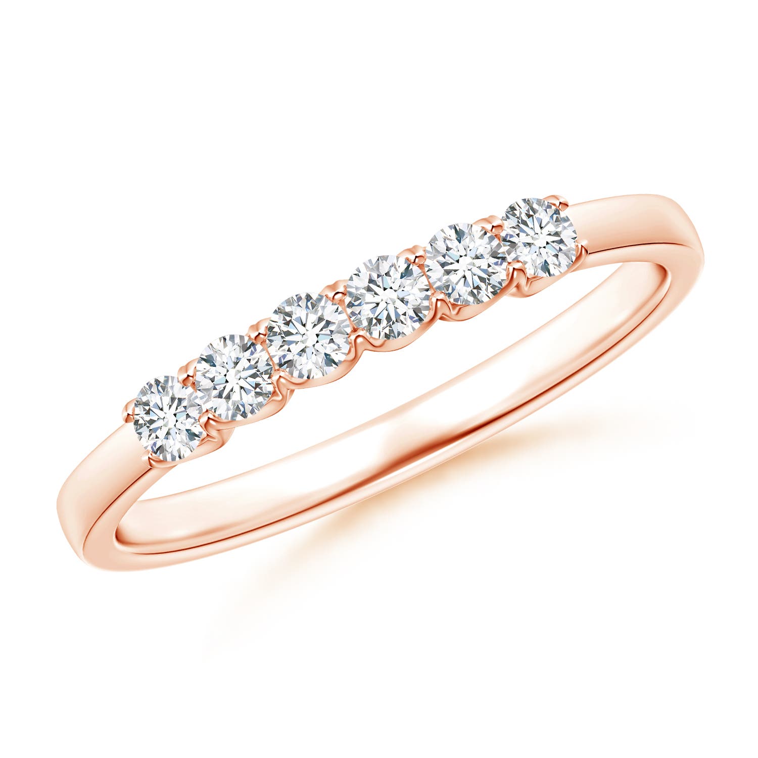 G, VS2 / 0.31 CT / 14 KT Rose Gold