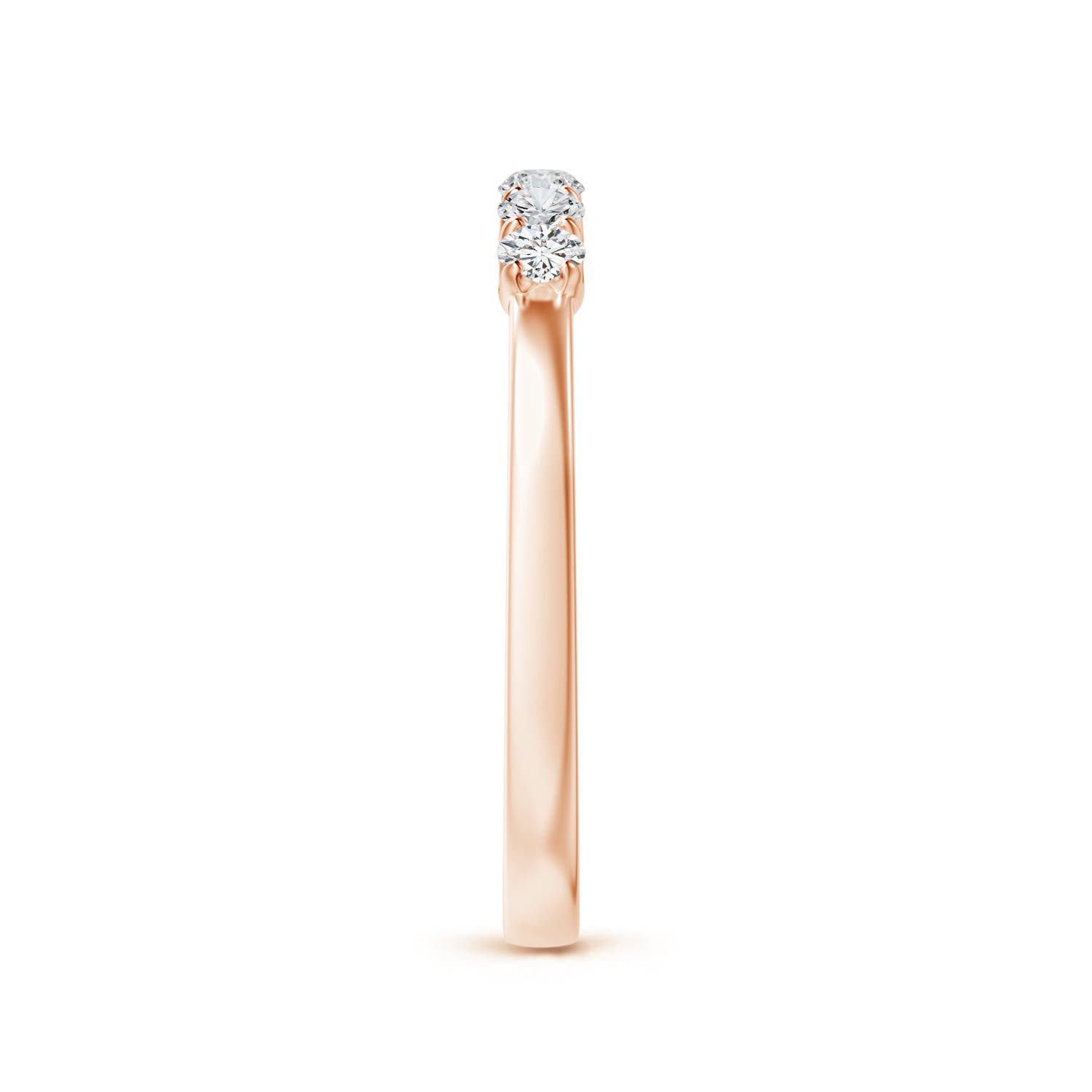 H, SI2 / 0.31 CT / 14 KT Rose Gold