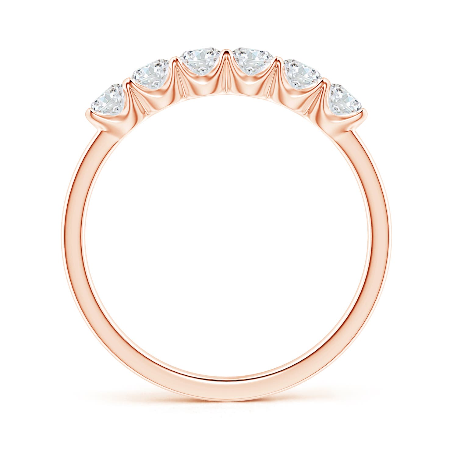 G, VS2 / 0.63 CT / 14 KT Rose Gold