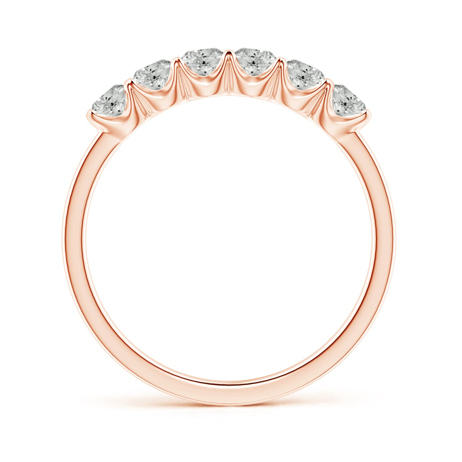 K, I3 / 0.63 CT / 14 KT Rose Gold