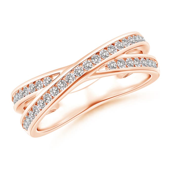 I-J, I1-I2 / 0.37 CT / 14 KT Rose Gold