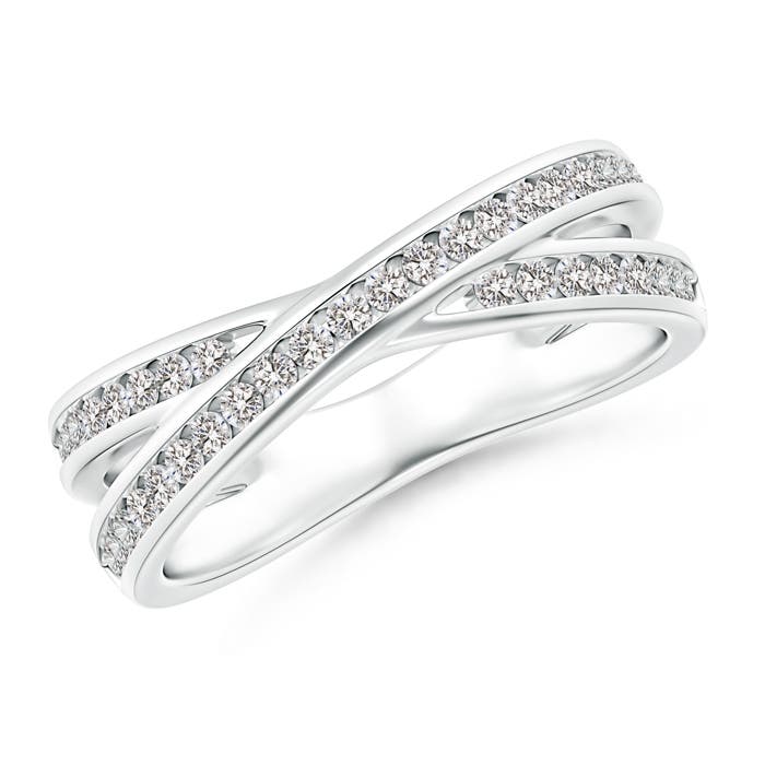 I-J, I1-I2 / 0.37 CT / 14 KT White Gold