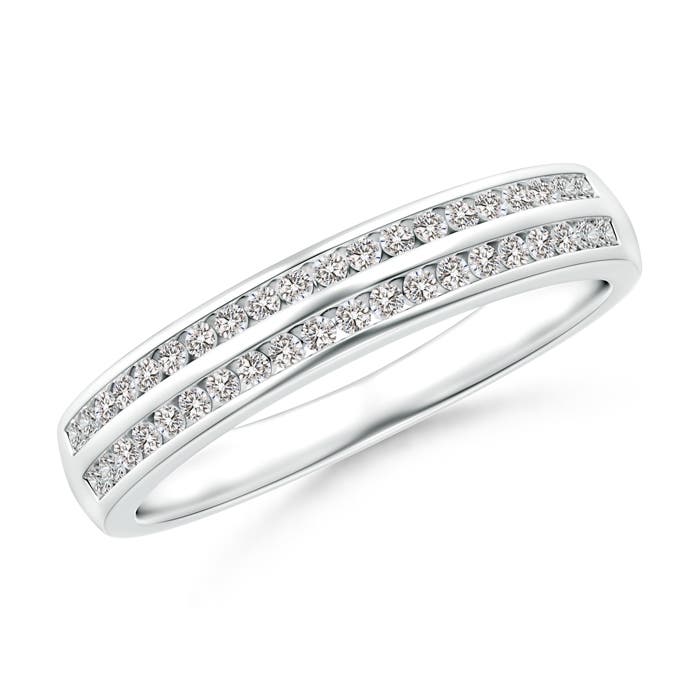 I-J, I1-I2 / 0.24 CT / 14 KT White Gold