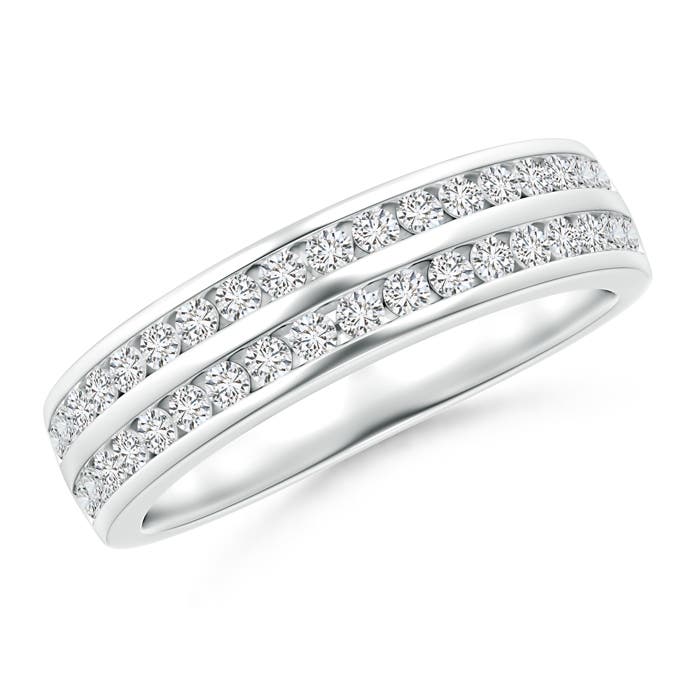 H, SI2 / 0.5 CT / 14 KT White Gold