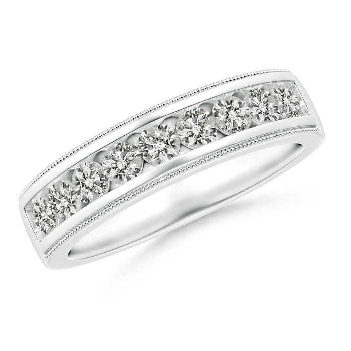 K, I3 / 0.62 CT / 14 KT White Gold