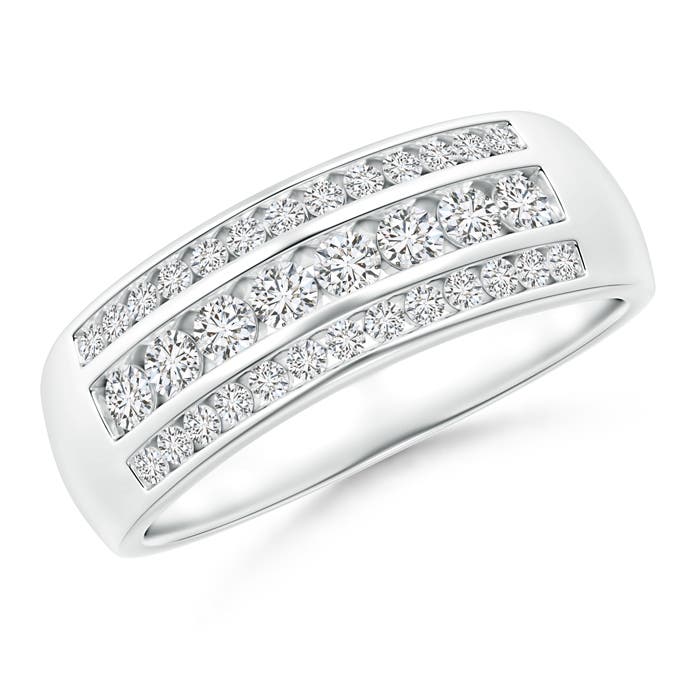 H, SI2 / 0.99 CT / 14 KT White Gold