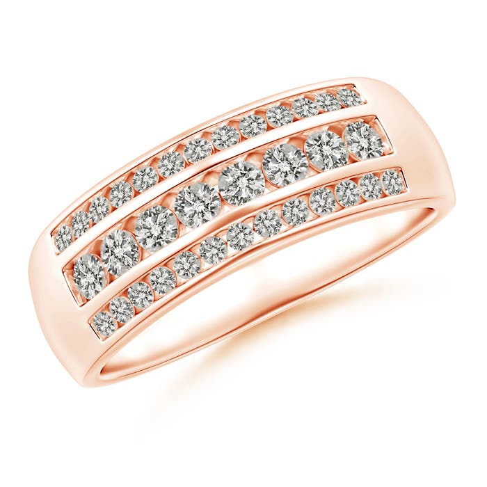 K, I3 / 0.99 CT / 14 KT Rose Gold