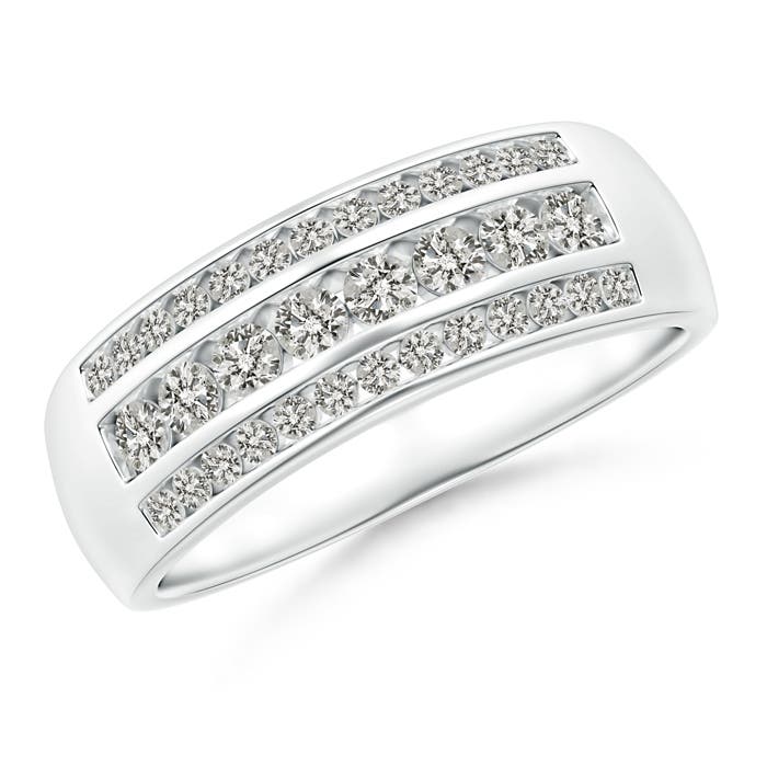 K, I3 / 0.99 CT / 14 KT White Gold