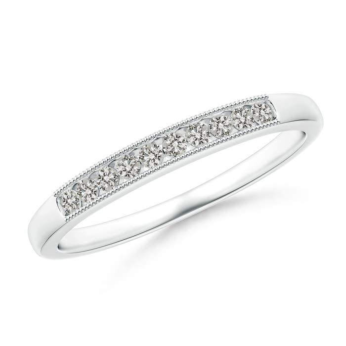 K, I3 / 0.14 CT / 14 KT White Gold