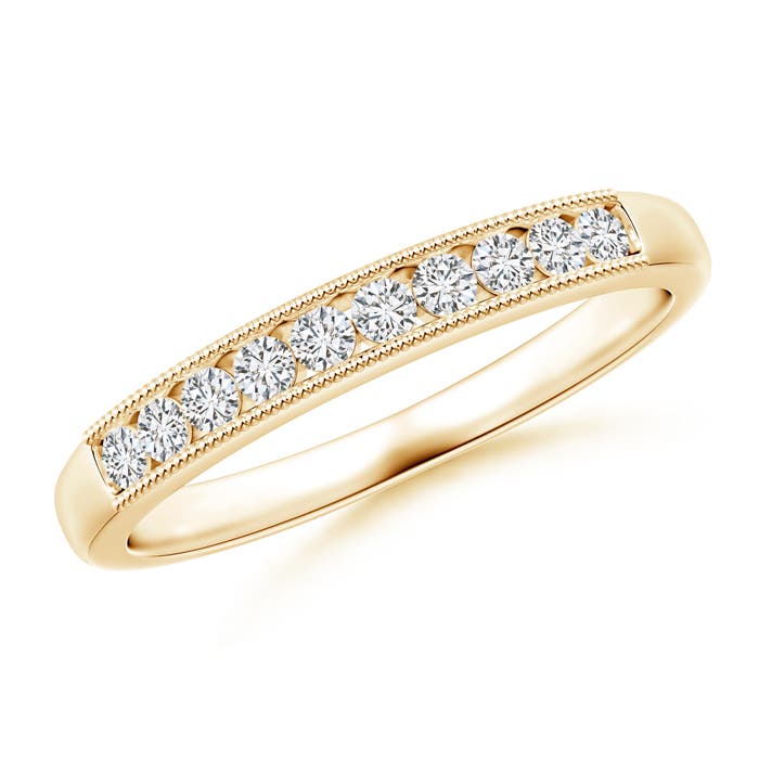 H, SI2 / 0.25 CT / 14 KT Yellow Gold