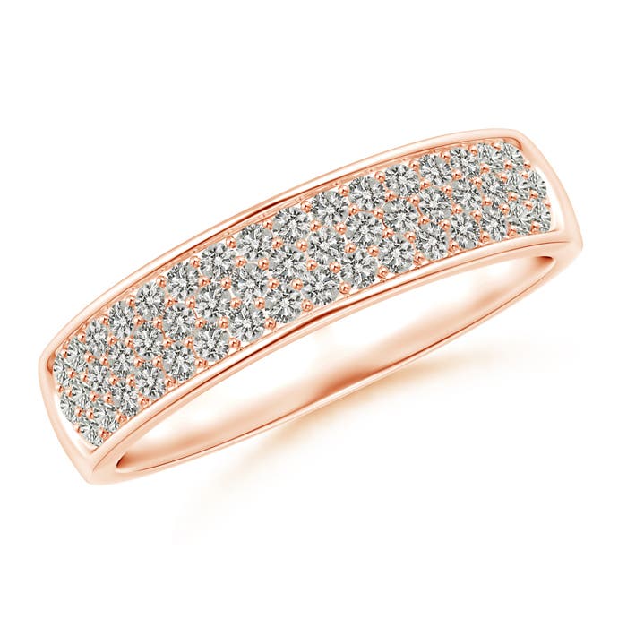 K, I3 / 0.49 CT / 14 KT Rose Gold