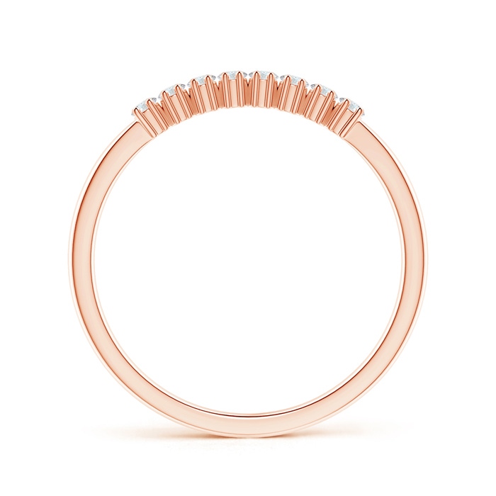 1.7mm GVS2 Eight Stone 4-Prong Set Diamond Wedding Band in Rose Gold side-1