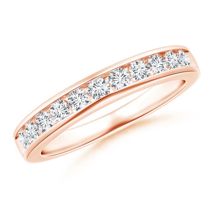 F-G, VS / 0.48 CT / 14 KT Rose Gold