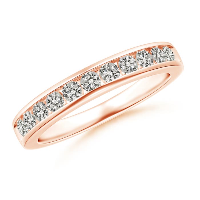 K, I3 / 0.48 CT / 14 KT Rose Gold