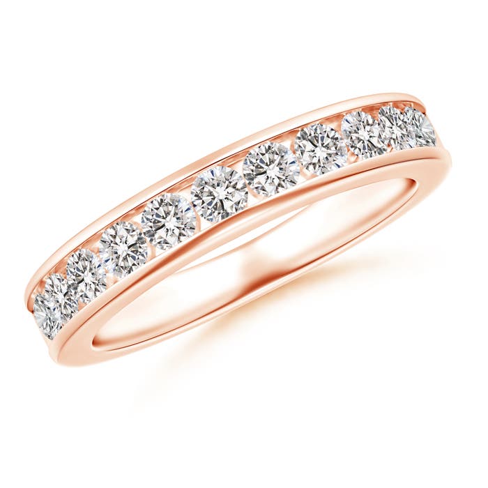 I-J, I1-I2 / 0.76 CT / 14 KT Rose Gold